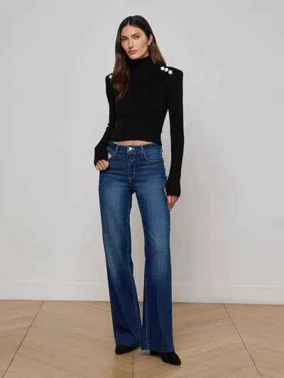 L Agence Scottie Wide-leg Jean