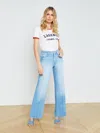 L Agence Scottie Wide-leg Jean In Bayview