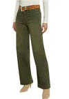 L'agence Scottie Wide Leg Jean In Picholine In Green