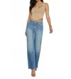 L Agence Scottie Wide-leg Jeans In Calloway In Blue
