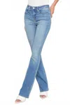 L'agence Selma High Rise Sleek Baby Boot Jeans In Alameda In Blue