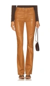 L Agence Selma High Rise Sleek Baby Bootcut In Brown