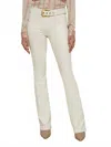 L Agence Selma High Rise Sleek Baby Bootcut Pants In French Vanilla In Multi