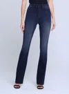 L'agence Selma Mid Rise Flare Jeans In Maverick In Multi
