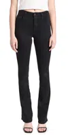 L Agence Selma High Rise Sleek Baby Boot Jeans In Noir