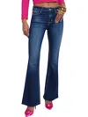 L Agence Sera Sneaker Flare Jeans In Beacon In Multi