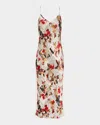 L Agence Seridie Mid-length Slip Dress