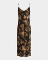 L AGENCE SERIDIE MID-LENGTH SLIP DRESS