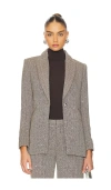 L Agence Sheila Blazer In Olive
