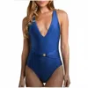 L'agence Shimmer Plunge In Blue In Blue
