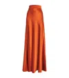 L Agence Ryker Silk Maxi Skirt In Multi