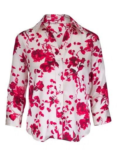 L Agence Silk Shirt