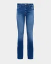 L Agence Sneeki Low-rise Sneaker Straight Jeans In Palermo