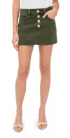 L Agence Solene Mini Skirt Picholine