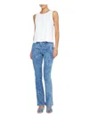 L Agence Stassi High-rise Sleek Baby Bootcut Jeans In Multi