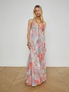 L Agence Stefani Maxi Dress