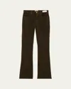 L Agence Stevie High-rise Straight Jeans In Pine