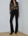 L Agence Stevie Velvet Jean In Black