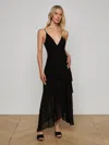 L'agence Sunniva Tiered Midi Dress
