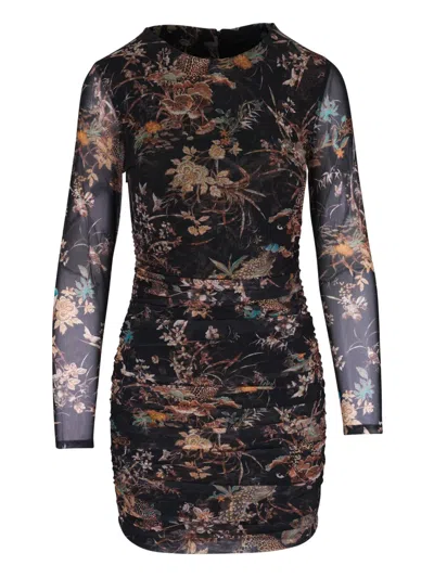 L Agence Sunny Dress In Black