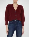 L Agence Talulla Cardigan In Syrah