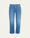 L Agence Tati High-rise Crop Micro Bootcut Jeans