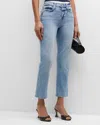 L Agence L'agence Alexia High Rise Crop Cigarette Jeans In Loyola In Loyola