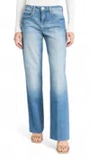 L Agence L'agence High Rise Flared Jeans In Atlantic In Multi
