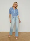 L Agence Tiana Wide-leg Jean In Porter