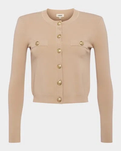L AGENCE TOULOUSE BUTTON-DOWN CARDIGAN