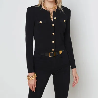 L'agence Toulouse Cardigan In Black