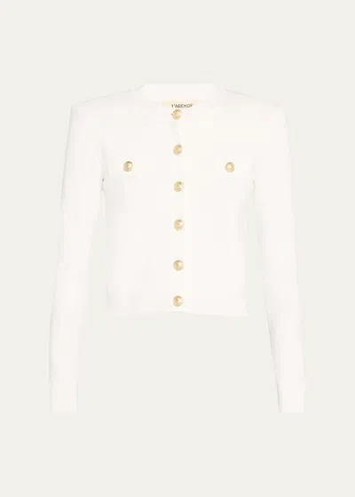 L AGENCE TOULOUSE BUTTON-DOWN CARDIGAN