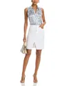 L Agence Tylee Knee Length Skirt In Blanc In White