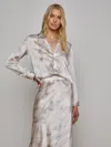 L Agence Tyler Silk Blouse
