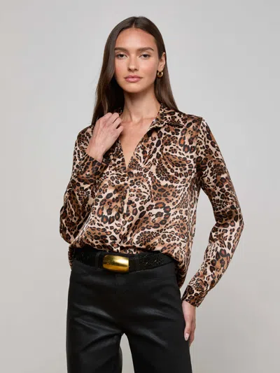 L Agence Tyler Silk Blouse