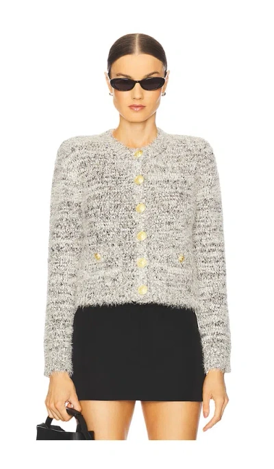 L AGENCE UNA KNIT CARDIGAN