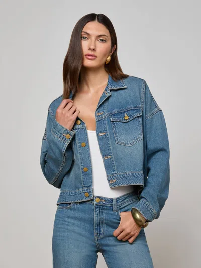 L Agence Vianney Denim Jacket