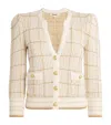 L AGENCE WAFFLE-KNIT JENNI CARDIGAN