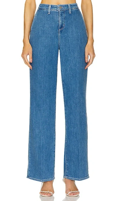L Agence Weston Wide Leg Trouser In 伯利兹