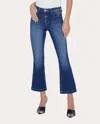 L Agence Women's Ali Slim Flare Jeans In Blue