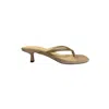 L Agence Women's Hortense Kitten Heel Sandal In Almond Nude