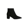 L Agence Women's Jeanne 85mm Suede Ankle Boots In Black