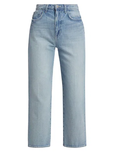L Agence June Ultra High-rise Crop Stovepipe Jeans In Palisade