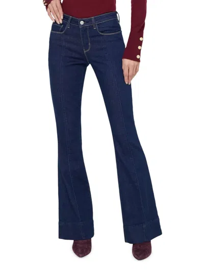 L Agence Women's Lenora Low-rise Flared Jeans