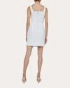 L Agence Women's Midy Stretch Denim Sleeveless Mini Dress