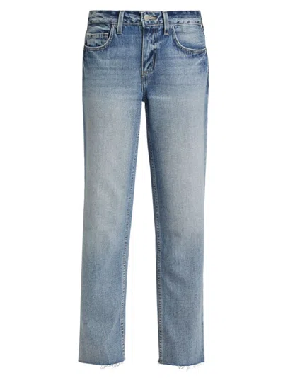 L Agence Women's Milana Low-rise Slim Crop Jeans In Ravine