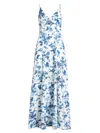 L AGENCE WOMEN'S PORTER BUTTERFLY TWISTED MAXI DRESS