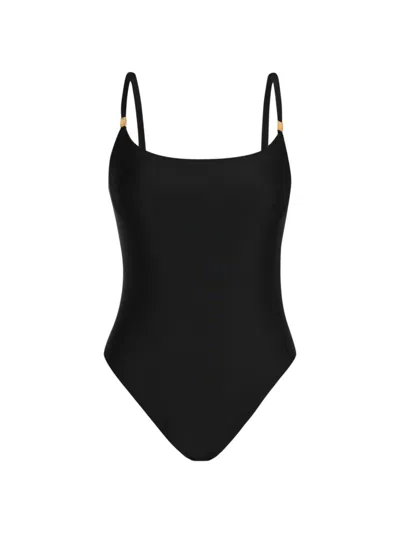 L Agence Women's Remi Underwire One-piece Swimsuit In Black