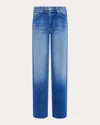 L Agence Women's Scottie Wide-leg Jeans In Blue