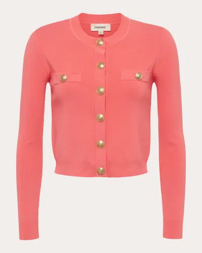 L Agence Women's Toulouse Cropped Knit Cardigan
